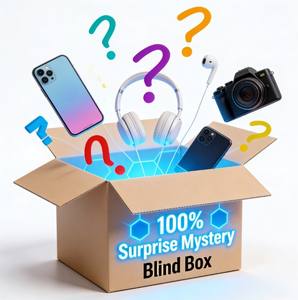 Boîte mystère électronique, bagages intelligents, gadgets de voyage, surprise technologique aléatoire, lot premium d'accessoires, cadeau de vacances - Product Image 1