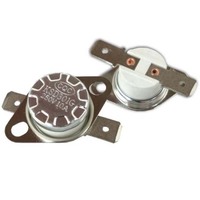 Interruptor de termostato KSD301, cierre Normal, baquelita 40-180 ℃, interruptor de Sensor de temperatura para automatización del hogar