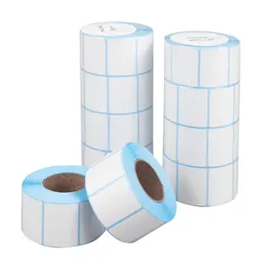 Fanfold eco friendly thermal waybill waterproof 100x150 thermal shipping packaging roll 4x6 thermal label