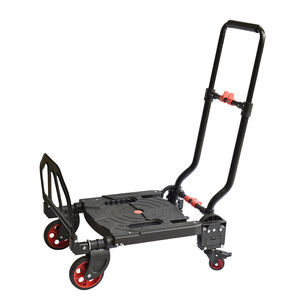 फोल्डेबल 2-इन-1 हैंड ट्रक ट्रॉली (120 किलो/200 किलो)-कार की चकास्टर - Product Image 1