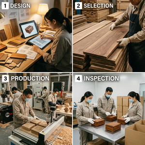 Casa para Pájaros de Madera Resistente, Fácil de Limpiar, con Fondo Extraíble, Múltiples Tamaños, Madera Maciza, para Montar en Pared Interior - Product Image 4