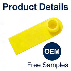 Etiquetas de Orelha para Animais de Alta Segurança HS-ET0003 com Código de Barras para Coleta Automatizada de Dados de Gado - Product Image 3