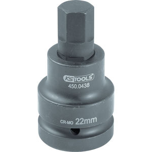 1\" 6-Point <b>Impact</b> <b>Driver</b> 36mm Deep Square Hex <b>Socket</b> <b>Set</b> CR-V Material Chrome for DIY Maintenance Repair OEM Customizable - Product Image 1