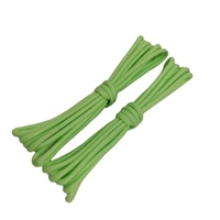 Cordon de parachute en nylon PP Yanghua 550 lb, 4 mm, haute résistance, plusieurs couleurs unies, corde tressée, artisanat fait main, camping