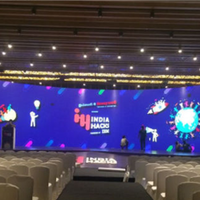 Écran publicitaire écran led panneau led écran de sortie led transparent film vidéo led panneau mural led numérique signeP2.976