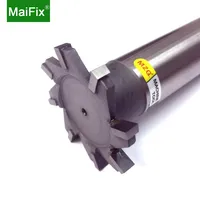 Tooth Cutter Side Milling Maifix 16mm 30mm Straight Tooth Welding Edge Cutting Slot Cutter Tungsten Steel Side Groove T-Slot Milling Cutter