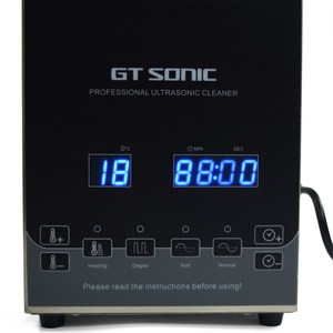Desengrasador Ultrasónico Industrial Digital Eléctrico GT-D2 de 50W, 40KHz, Acero Inoxidable, Tanque de 2L, Doble Potencia - Product Image 3