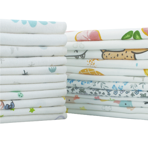 Langka 100% tissu interlock imprimé en jersey de coton biologique par le yard pour pyjama et literie de bébé - Product Image 5