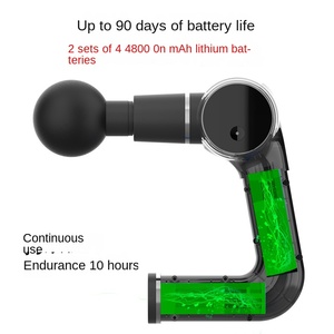 Venta al por mayor <span class=keywords><strong>Mini</strong></span> pequeño tamaño de bolsillo masaje muscular Fascia pistola inalámbrica deportes cuerpo masaje muscular rotatorio Fascia pistola - Product Image 4