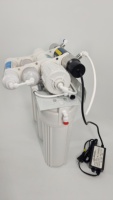 Système de filtration d'eau RO commercial 7 étapes 50 GPD avec pompe et filtre PP, neuf, garantie 1 an, pour le traitement de l'eau potable domestique