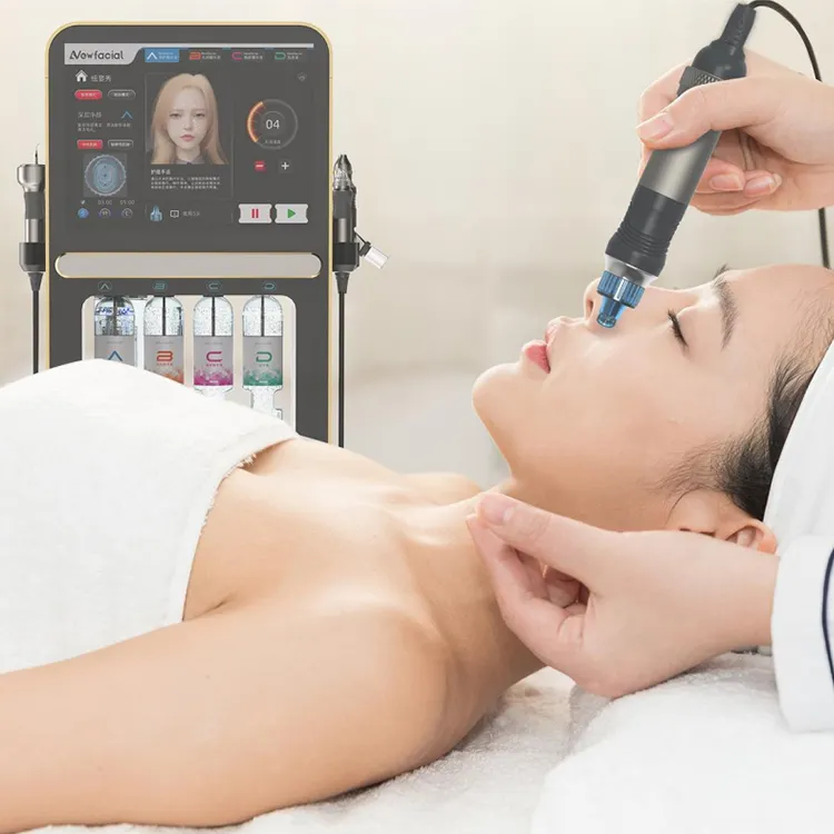 NewFace 2024 Hochwertige Haut gesichts pflege Hydra Beauty Hersteller Feuchtigkeit spendende Falten entfernung Hydro Facial Derma brasion Machine