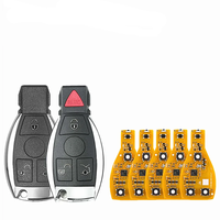 315MHz/433MHz Xhorse VVDI BE Key Pro 3/4 botones para Mercedes Benz V3.2 PCB Chip de llave remota versión mejorada inteligente