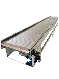 Nastro Trasportatore Portatile a Catena con Piastre in Acciaio Inox per Pietra Frantumata o Sabbia - Product Image 3
