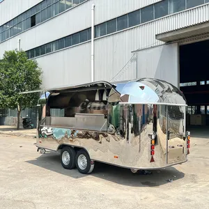 Carrito de Hot Dogs y Papas Fritas de Acero Inoxidable Personalizado, Remolque Móvil para Venta de Galletas de Chocolate, Camión de Comida para Camping, ¡Gran Venta en Alemania! - Product Image 6