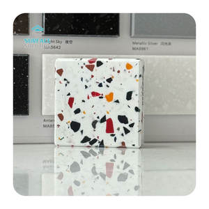 Prix bon marché en gros belle couleur grandes particules pur <span class=keywords><strong>Composite</strong></span> 12mm feuille de surface solide acrylique - Product Image 6