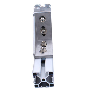 Aluminum Alloy 4590 Die-Cast Angle Bracket L-Shaped Corner Brace 5 Mm Thickness For Construction Industry Connect Use - Product Image 1