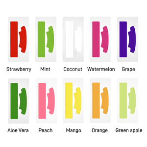 OEM ODM Private Label denti strisce sbiancanti morte vedi sale Non perossido frutta verde Aloe Vera aromatizzato denti strisce sbiancanti - Product Image 3