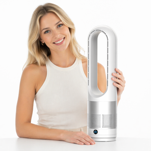 Nuevo Ventilador sin Aspas de 18 Pulgadas para Todas las Estaciones - Ventilador de Torre de Pie para Hogar y Oficina con Viento Potente que Proporciona un Flujo de Aire Frío y Rápido - Product Image 3