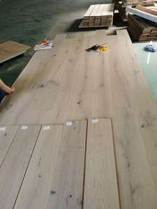 Plancher en bois de chêne rustique à lames larges, couleur naturelle, qualité <span class=keywords><strong>CDE</strong></span>, pour l'intérieur de la maison - Product Image 2