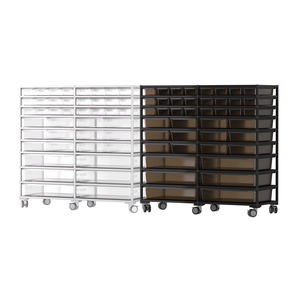 Armadio per rettili in alluminio resistente serie 45L 2.0, rack per allevamento di serpenti, gechi e draghi barbuti - Product Image 2