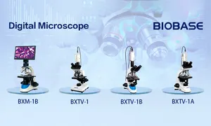 Microscope trinoculaire de Microscope biologique de BIOBASE pour le laboratoire et le microscope médical binoculaire et trinoculaire