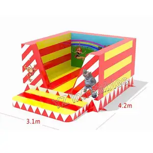 Новый дизайн открытый мини-надувной Надувной замок прыгающий вышибала для детей индивидуальный унисекс Henan ПВХ сумка YZ KTU-232