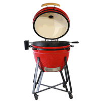 Accessoires pour barbecue Kamado, kit de rôtissoire adapté aux fours Kamado en céramique de grande taille
