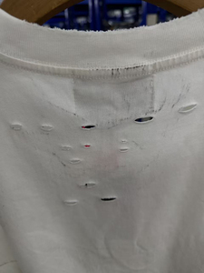 T-shirts pour hommes Satoshi <span class=keywords><strong>Nakamoto</strong></span> à manches courtes, design respirant à trous blancs, vente en gros d'usine, mode streetwear gothique - Product Image 6