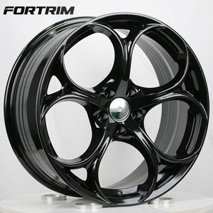 JJSEES Jantes de voiture en alliage personnalisées, jantes de voiture 15 17 18 19 20 pouces 5x108 5x110 pour <span class=keywords><strong>Alfa</strong></span>-<span class=keywords><strong>Romeo</strong></span> Giulia Stelvio - Product Image 4