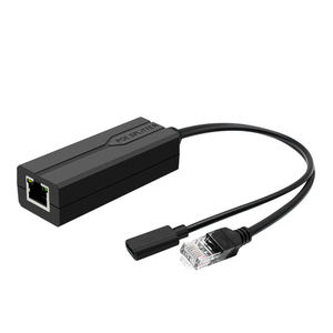 IEEE802.3Af/ที่48โวลต์3.5A Type-C หัวมาตรฐาน POE 10/100Mbps เมกะบิตส์กล้องวงจรปิดไร้สายสำหรับจอมอนิเตอร์ - Product Image 1