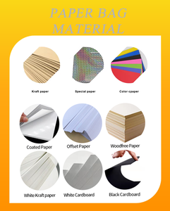 Piccoli sacchetti di carta con manici alla rinfusa per dolci alimentari molto Extra Ajm medio servizio Dubl vita manico Baguette piccoli sacchetti di carta - Product Image 5