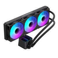 Refroidisseur liquide LOVINGCOOL blanc 240 mm 360 mm, radiateur à eau, ventilateur ARGB, base en cuivre, compatible Intel AMD, pour PC de jeu, prêt à être expédié