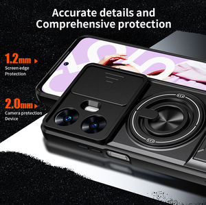 Fundas Protectoras para Teléfono Móvil con Soporte Deslizante para Cámara para Oppo Realme C55 C75 C71 C65 C51 15 Pro A60 A78 A17 A57 <span class=keywords><strong>A77</strong></span>, Fundas Resistentes a Golpes - Product Image 3