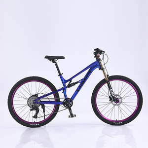 Factory Sales Downhill Mountain Bike 27.5 Aluminum Soft Tail Variable Speed Shock Absorption - Product Image 1