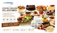 Additifs alimentaires, arômes liquides, arômes en poudre, résistants à la chaleur, pour la pâtisserie, les biscuits, les gâteaux, les tartes aux fruits, les tartes à la viande
