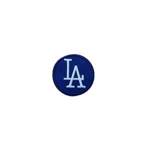 Wholesale Eco-Friendly Designer Iron-<b>On</b> Embroidered English Letter <b>Patches</b> for Hats Bags Clothes-<b>Sew</b>-<b>On</b> LA <b>Patch</b> - Product Image 1