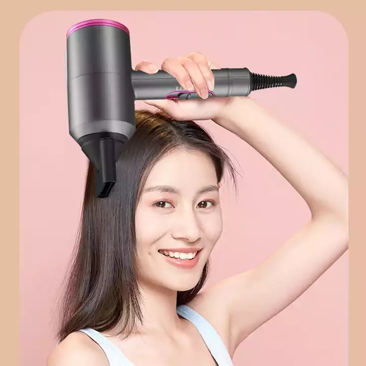 Negative Ionic Hair Dryer с Diffuser, Professional Hairdryers, Constant Temperature, Hammer, Hair Care
