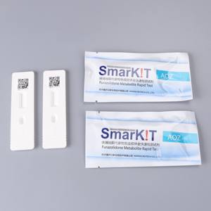 Kit De Teste <span class=keywords><strong>AOZ</strong></span> para Camarão Marisco & Produtos Marinhos Furazolidona Concentração Análise Laboratório Suprimentos - Product Image 2