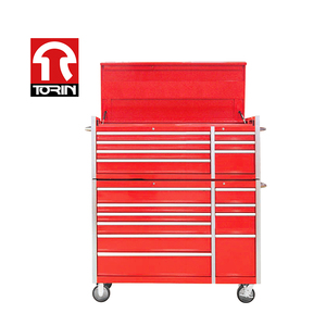 <strong>Torin</strong> TBT8007C-X+TBR8010C-X Factory Complete Mechanics Tool Cart Sets Tool Box Set Workshop Cabinet Mobile Trolley <strong>Toolbox</strong> - Product Image 1