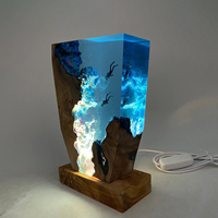 Lampe de chevet LED 3D moderne, lumière blanche chaude, pour la décoration de la maison, nouvel élément de décoration pour le salon