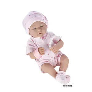 Sıcak satış 14 inç gerçekçi Reborn Doll gerçekçi preemie bebe bebek silikon tam vücut bebek oyuncak bebekler çocuklar için bebek