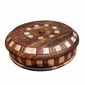 <b>Wooden</b> Fancy Hot Pots , Fancy Storage Pot Kitchen Wood Pots , Handmade Solid Wood Storage <b>Bowls</b> - Product Image 1