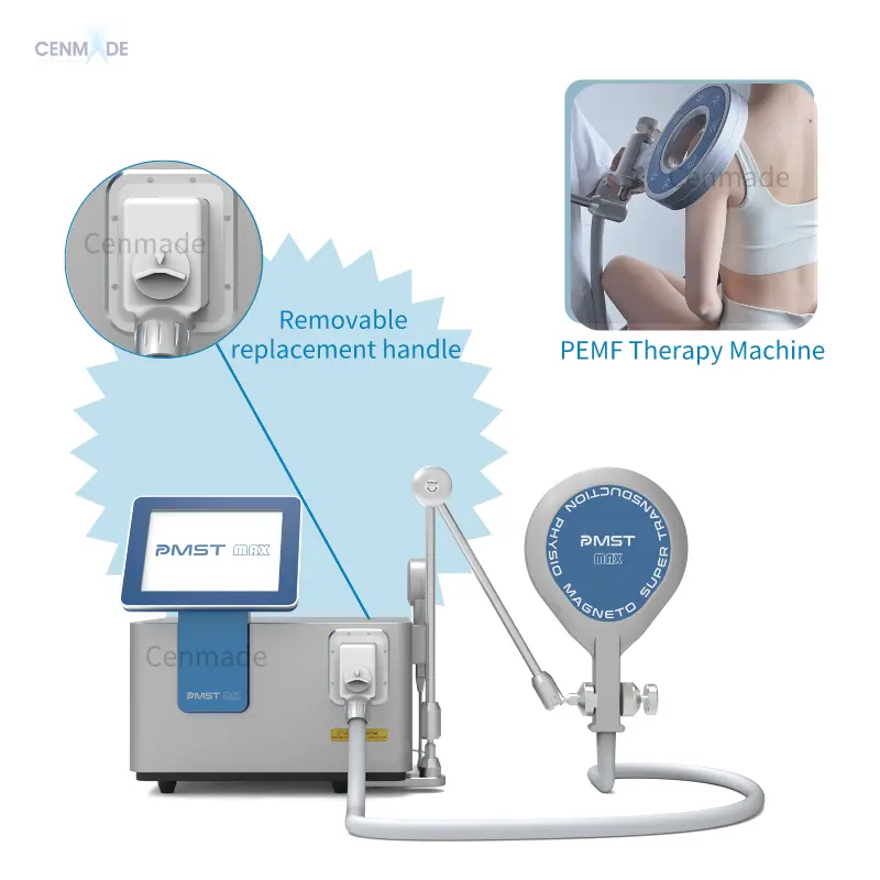 전문 물리 자기 대체 핸들 자기 치료 기계 통증 완화 효과적인 Pmst Max Pemf 물리 치료 장치