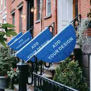 Banderas Personalizadas de 2 Piezas con Impresión Digital Ecológica, Banderines Personalizados con Cabezal de Poliéster y Ojales de Latón, 2x4 Pies/60x120cm - Product Image 5