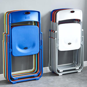 Chaise en plastique Offre Spéciale <span class=keywords><strong>Restaurant</strong></span> en plein air fête de mariage Banquet événements empilable chaise de salle à manger pliante - Product Image 4