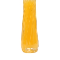 Gobelet réutilisable écologique en PET de 500 ml en forme de cocotier avec paille spirale et couvercle pour le camping et la randonnée en extérieur