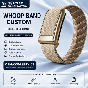 Cinturini Whoop 4.0 5.0 Originali Personalizzati in Metallo, Nylon, Pelle e Silicone per Fitness e Salute con <span class=keywords><strong>Logo</strong></span> - Product Image 1