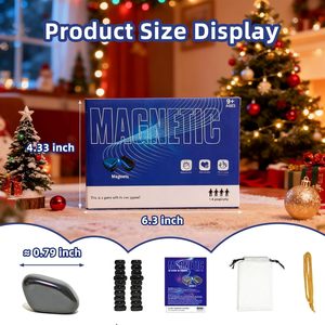 Magnetic <b>Chess</b> Game Multiplayer Strategy Battle <b>Chess</b> Game for Adults Family Interactive Games Travel Toys with 20 24 32 Stones - Product Image 6