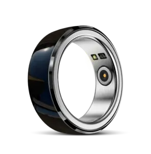 R2 casing jam tangan cincin pintar, arloji cerdas r2 tahan air jam kebugaran musik fokus hati anak-anak kompas NFC Radio Auto nirkabel panas R2 cincin