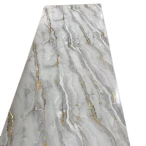 WANGBIN Fabricante 1220x2440Mm 3mm Pvc Mármol Hoja Uv Revestimiento Panel de pared Hoja - Product Image 3